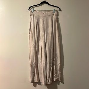 Tan loose pants
